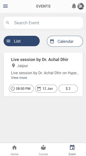 MedicoAcademy Screen 3
