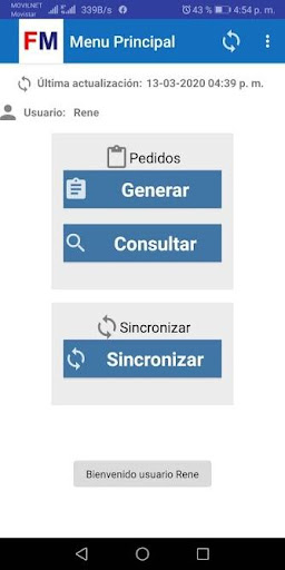 FuerzaMóvil Conficar Screen 2