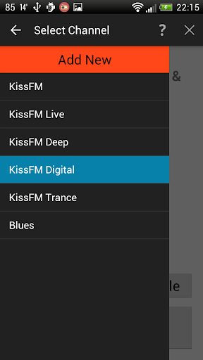 Simple Radio Player Screen 2