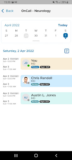 QliqCHAT Secure Texting Screen 3