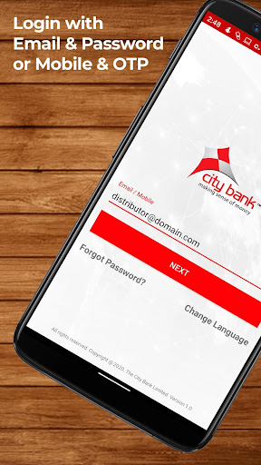 City DRF-SCF Screen 2