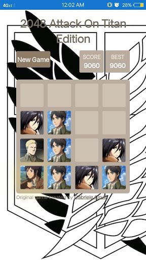 2048 Attack On Titan Edition