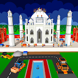 Taj Mahal Construction Games icon