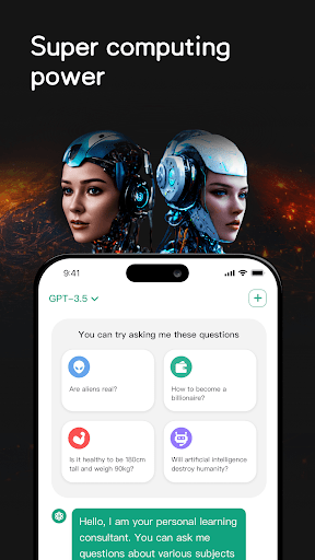Chat GTP - AI Chat Assistant Screen 2