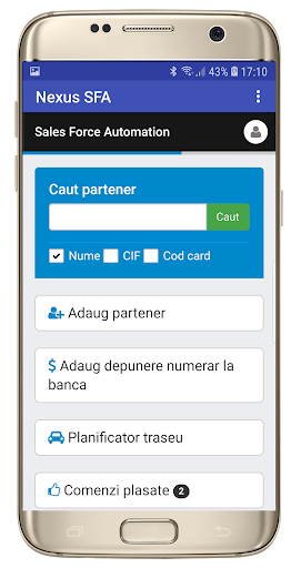 Android application Nexus SFA - Sales Force Automa screenshort