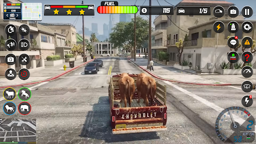 Farm Animal Transport Cow Game Screen 3