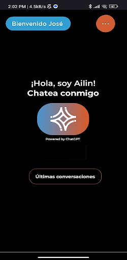 Android application Ailin GPT screenshort