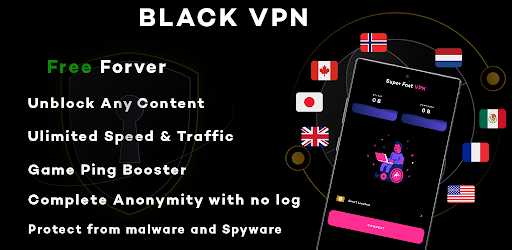 Black VPN - Fast VPN - Proxy Screen 2