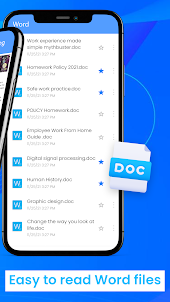 Office Word Reader, View Docx