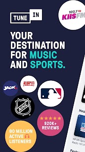 TuneIn Radio: Music & Sports 1