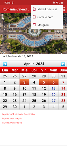 Romania Calendar 2023 Screen 3