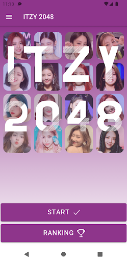 ITZY 2048 Game Screen 2