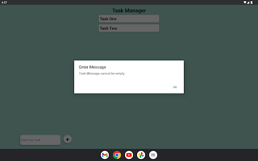 Task Manager Screen 3