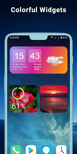 تطبيق Widgets iOS 15 - Color Widgets برو1
