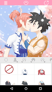 Anime Avatar Maker: Kissing Co Screenshot