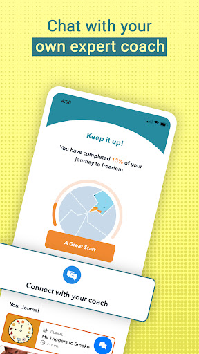 QuitSure: Quit Smoking Smartly Screen 2