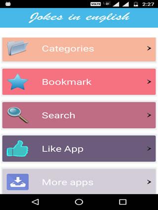 Android application Jokes In English 1000+ screenshort