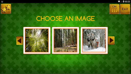 FOREST 3 GOLDEN JIGSAW PUZZLE