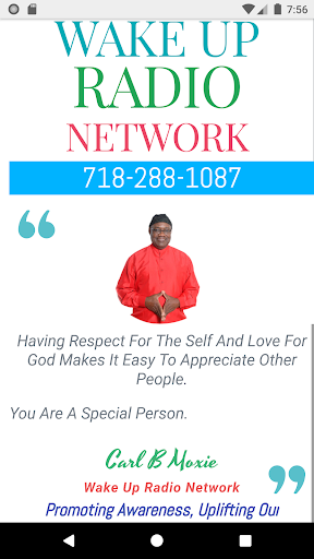 Android application Wake Up Radio w/ Carl B. Moxie screenshort