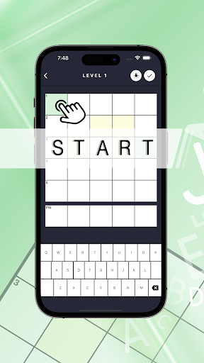Android application PlusWord - mini crossword screenshort