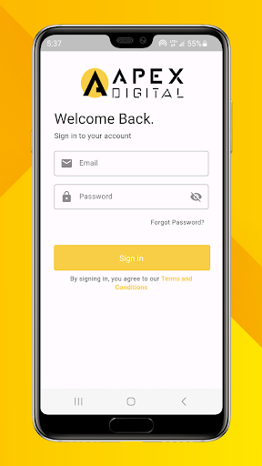 Android application ApexDigital screenshort