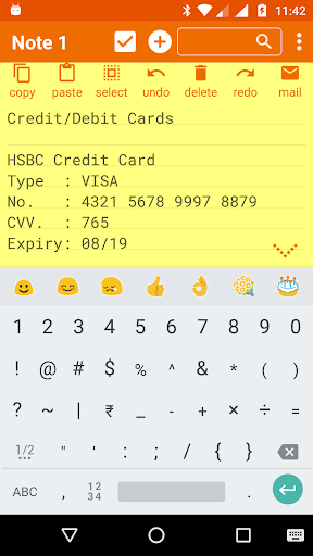 Safe Notes Pro Screen 2