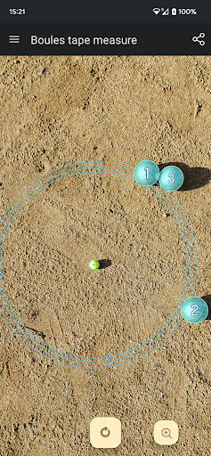 Tape measure for pétanque - Apps on Google Play