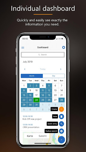 CRM goMobile Pro Screen 3