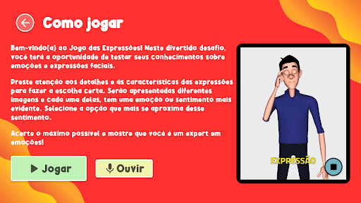 Emoção Expressa Screen 2