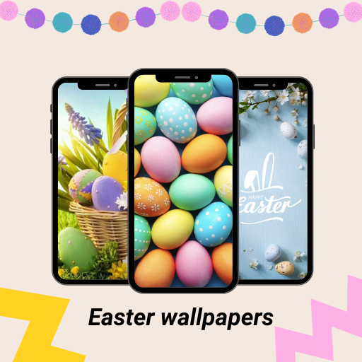 Easter wallpaper 2023 logo