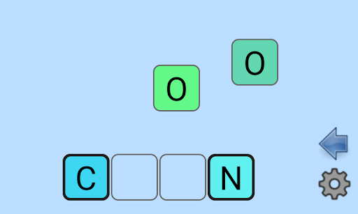 Android application Anagrams screenshort