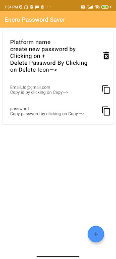 Encro Password Manager Screen 3