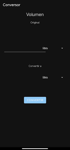 Conversor de Unidades Screen 3