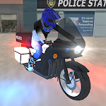 Cover Image of Скачать Симулятор настоящего полицейского мотоцикла 2020  APK