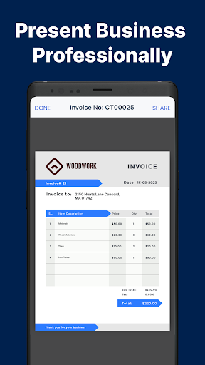 Easy Invoice and Estimates Maker