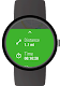 screenshot of GPS Tracker for Wear OS (Android Wear)