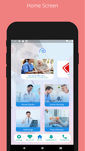 Android application Home Cure screenshort