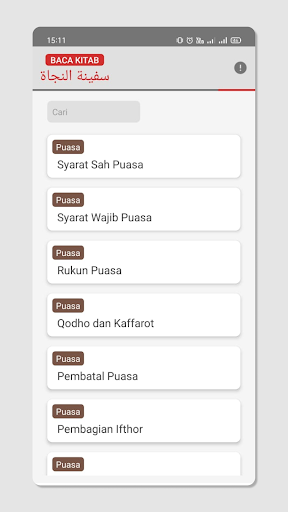 Baca Kitab Safinah Screen 2