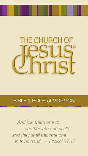 Android application The Bible and Book of Mormon screenshort