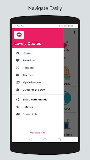 Lovely Quotes Screen 2