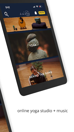 Screenshot of In the Flow (yoga + music)