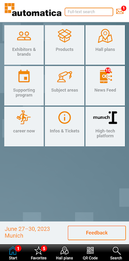 automatica® App Screen 2