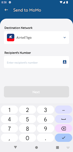 Transflow Screen 3