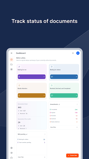 Screenshot of BoldSign: Sign Docs & Request