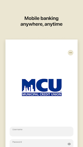 Android application NYMCU Mobile Banking screenshort
