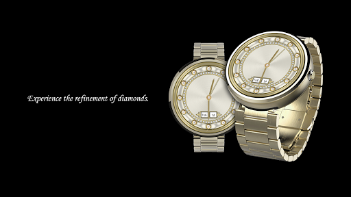 Watch Face Executive Diamond - Wear OS Smartwatch