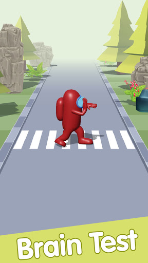 123 Runner 3D - Can you pass it  Brain Test