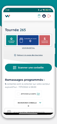 Wastreet App Screen 2