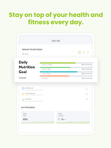 Trooper Fitness Roadmap