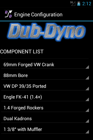 Android application Dub Dyno screenshort